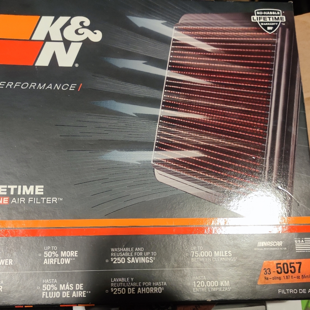 K&N filter 5057